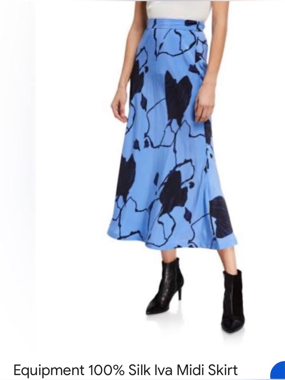 Equipment, Iva Midi skirt, 100% silk
